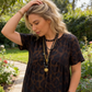 🌹Rochie retro cu imprimeu leopard
