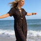 🌹Rochie retro cu imprimeu leopard