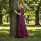 💃Rochie elegantă în straturi, cu mâneci fluturate