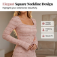 🌸50% REDUCERE!💕Rochie lungă cu decolteu pătrat – Peste 50.000 de bucăți vândute🔥【Ofertă limitată】