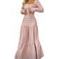 🌸50% REDUCERE!💕Rochie lungă cu decolteu pătrat – Peste 50.000 de bucăți vândute🔥【Ofertă limitată】