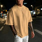 🔥【Ofertă Limitată】🎨Tricou Urban Supradimensionat – Imprimeu Modern și Stil Stradal