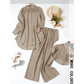 🥳 OFERTĂ SPECIALĂ 2026 🥳💞 Peste 50.000 de bucăți vândute! 💥 49% REDUCERE! 🔥 Set de 2 piese: cămașă și pantaloni din dantelă în stil patchwork