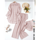 🥳 OFERTĂ SPECIALĂ 2026 🥳💞 Peste 50.000 de bucăți vândute! 💥 49% REDUCERE! 🔥 Set de 2 piese: cămașă și pantaloni din dantelă în stil patchwork