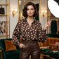🎉Reducere de 45%💝Cămașă cu nasturi pentru femei, cu buline👚