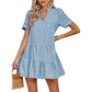 💝Reducere de 49%💝Rochie babydoll de vară din dantelă, cu croi lejer, pentru femei