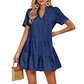 💝Reducere de 49%💝Rochie babydoll de vară din dantelă, cu croi lejer, pentru femei