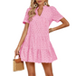 💝Reducere de 49%💝Rochie babydoll de vară din dantelă, cu croi lejer, pentru femei