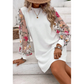 🌸Rochie pentru femei cu mâneci din plasă și broderie florală👗