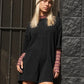 🎉Reducere de 45%💝Salopetă cu tricou oversized și spate în formă de V