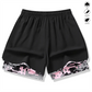 📢📢49% REDUCERE !! ⏰Șorturi sport casual pentru femei, cu căptușeală integrată