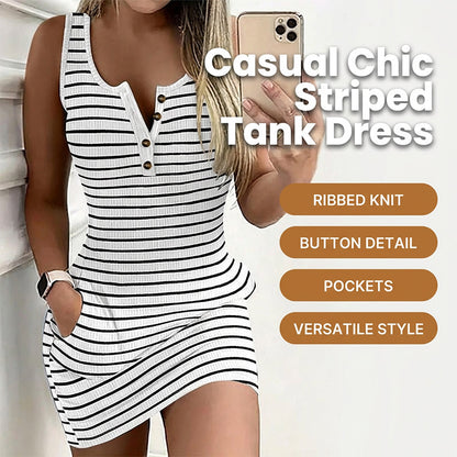 📢📢REDUCERE de 40% !! ⏰Rochie Bodycon cu Dungi pentru Femei