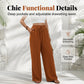 📢📢REDUCERE DE 40%!! ✨👖Pantaloni largi pentru femei cu talie înaltă, casual