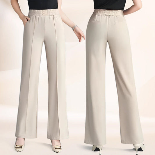 📢📢REDUCERE DE 50%!! ✨Pantaloni pentru femei cu talie înaltă și picioare largi