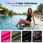 🏖️Reducere de 50%👙Set de tankini cu volane pentru femei, cu slip