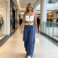 🔥🔥REDUCERE DE 50%!! ✨👖Pantaloni pentru femei cu talie înaltă și picior larg