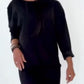 Femei Casual Guler Rotund Rochie Pulover