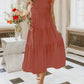 💝Reducere de 50%💝Femei de vară Casual Flutter scurt Midi rochie💥