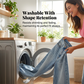 📢📢REDUCERE DE 50%!! ✨👖Blugi din denim pentru femei, cu talie înaltă și croi drept💟