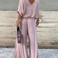 💟Set elegant de două piese, pantaloni largi din șifon