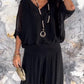 💟Set elegant de două piese, pantaloni largi din șifon