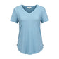 🌸Breathable Soft Comfort🌿Bluză Casual pentru Femei, cu Decolteu în V și Mânecă Scurtă✨