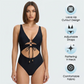 🏊‍♀️Costum de baie monokini cu șireturi în față și decupaje👙