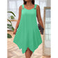 【XL-8XL】😍 Rochie fără mâneci pentru femei cu tiv asimetric