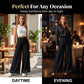 🌊 Pantaloni Largi din Șifon – Siluetă de Zeiță, Confort Absolut & Stil Irezistibil pentru Orice Ocazie ✨💃