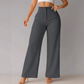 Pantaloni Casual pentru Femei, Culoare Uni, Cu Tăietură Largă