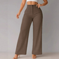 Pantaloni Casual pentru Femei, Culoare Uni, Cu Tăietură Largă