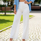 Pantaloni Casual pentru Femei, Culoare Uni, Cu Tăietură Largă
