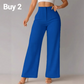 Pantaloni Casual pentru Femei, Culoare Uni, Cu Tăietură Largă