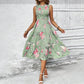 🎉 OFERTĂ LIMITATĂ ÎN TIMP | Rochie casual femei fără mâneci cu imprimeu floral, model proaspăt de vară, 6 culori vibrante, mărimi S-3XL!