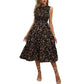🎉 OFERTĂ LIMITATĂ ÎN TIMP | Rochie casual femei fără mâneci cu imprimeu floral, model proaspăt de vară, 6 culori vibrante, mărimi S-3XL!