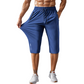 🏃‍♂️ Pantaloni capri sport pentru bărbați – se usucă rapid, sunt elastici și au buzunare cu fermoar sigure ✨