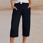🏖️Reducere de vară -50% REDUCERE✨Pantaloni scurți plisați din bumbac-in, uni, pentru femei