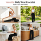 Pantaloni de yoga și de zi cu zi pentru femei, cu talie înaltă și buzunare