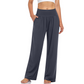Pantaloni de yoga și de zi cu zi pentru femei, cu talie înaltă și buzunare