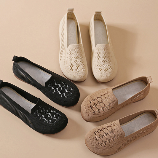 🧦✨ Papuci fără șireturi (se încalță ușor) – Material elastic și respirabil, nu obosesc picioarele nici după o plimbare lungă – Plată la livrare 🛒✅