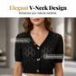 🤩Cardigan scurt cu mâneci scurte și model ajurat, pentru femei