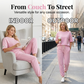 Set de top cu mânecă scurtă și pantaloni, casual pentru femei