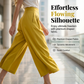 Pantaloni scurți tip culotte, cu talie înaltă și pliuri, croi evazat, pentru femei