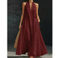 Rochie maxi elegantă de vară, casual, cu halter