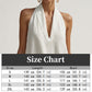 Rochie maxi elegantă de vară, casual, cu halter