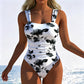 🩱Costum de baie modern, imprimat, dintr-o singură piesă, pentru femei