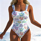 🩱Costum de baie modern, imprimat, dintr-o singură piesă, pentru femei