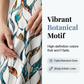 Set pentru femei compus din un top cu legături laterale și pantaloni cu imprimeu