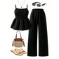 🎉 2026 Sale — Over 50,000 Sold!💞Women's Casual Cami Top & Wide-Leg Pants Set