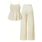 🎉 2026 Sale — Over 50,000 Sold!💞Women's Casual Cami Top & Wide-Leg Pants Set